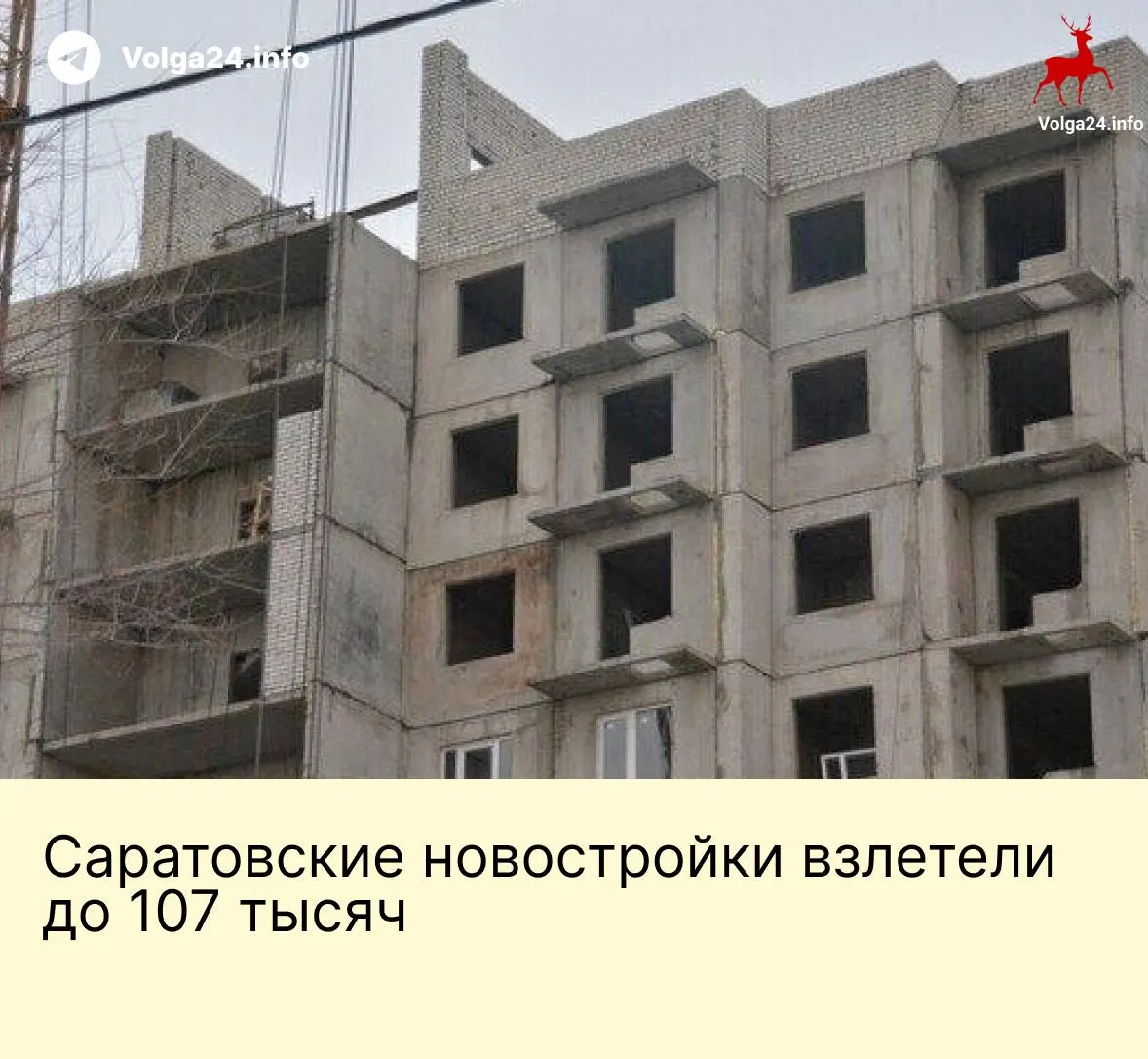 В I квартале 2026 года средняя цена за квадратный метр в новостройках Саратовской области подскочила почти на 9 тыс. руб.; на вторичном рынке рост более скромный — 917 руб., что снижает доступность жилья для жителей региона.