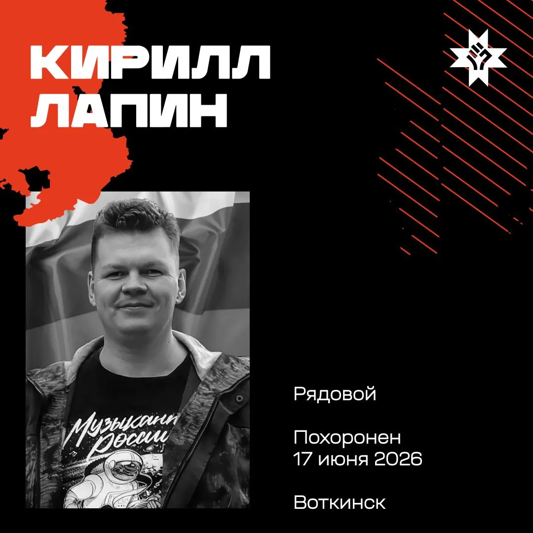 Сводка по военнослужащим из Удмуртской Республики: имена, возраст, место и даты прощаний. Внутри — подробности о гибели майора Ивана Феофилактова и данные по другим погибшим.