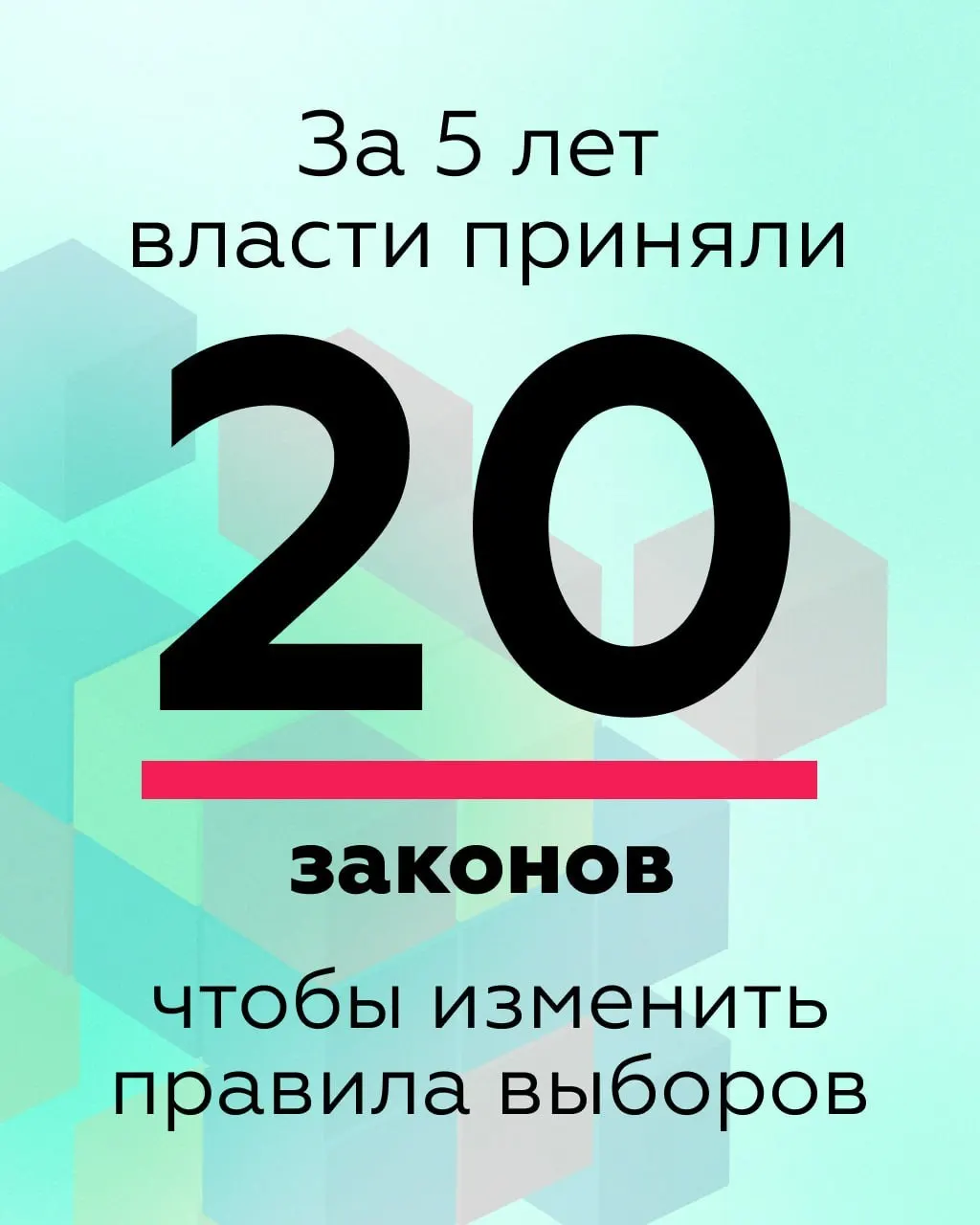 За последние пять лет внесены изменения в примерно 20 законодательных актов, которые ограничивают избирательные права, сокращают общественный контроль и упрощают условия для переизбрания властей; ключевые выводы исследования — в шести пунктах.