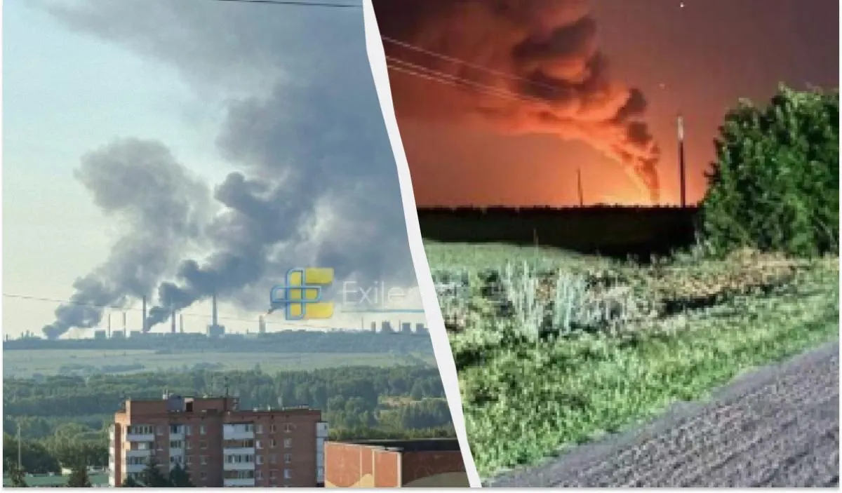 По данным Генштаба ВСУ, ночью были поражены аэродром, два крупных нефтеперерабатывающих завода, автомобильные мосты в Белгородской области и шесть танкеров теневого флота; на некоторых НПЗ зафиксированы взрывы и пожары.