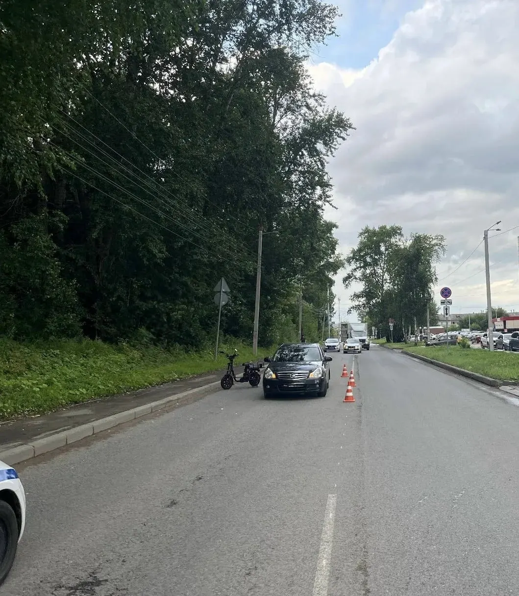 23 июля на ул. Заводской в 12:15 электровелосипед под управлением 18‑летнего молодого человека столкнулся с автомобилем Nissan Almera; велосипедист получил травмы.