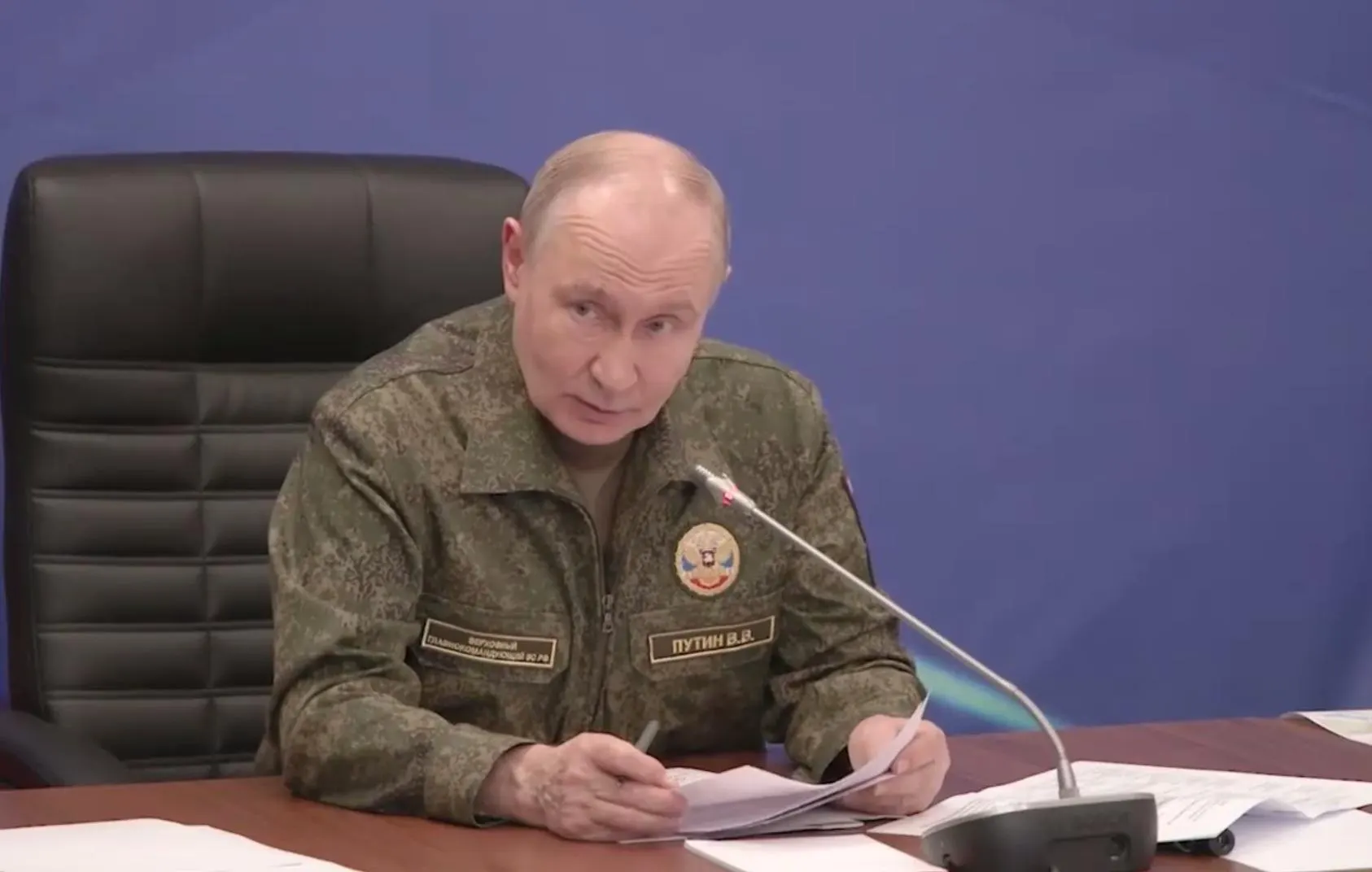 Президент сообщил, что российские войска взяли под контроль Константиновку в Донецкой Народной Республике.