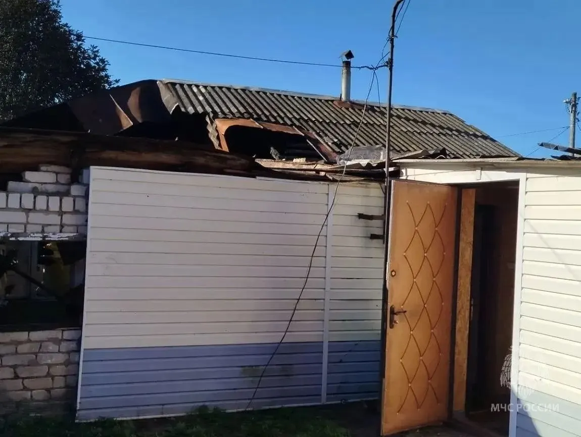 В&nbsp;Нижегородской области при&nbsp;крупном пожаре в&nbsp;Сергаче погиб мужчина