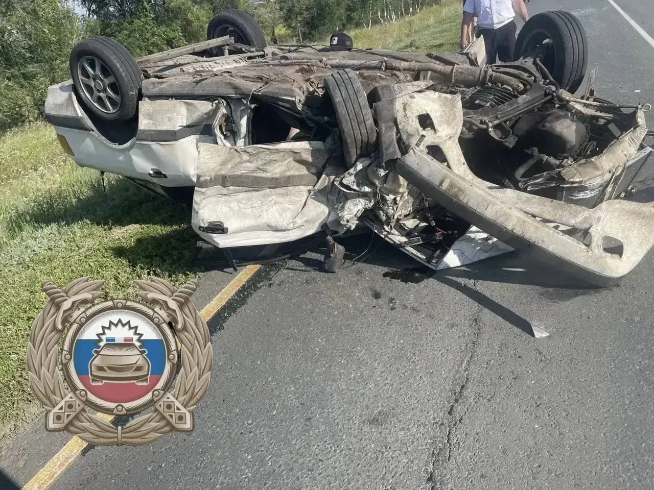 Авария произошла в 16:40: водитель Audi скончался на месте, двое пассажиров госпитализированы.