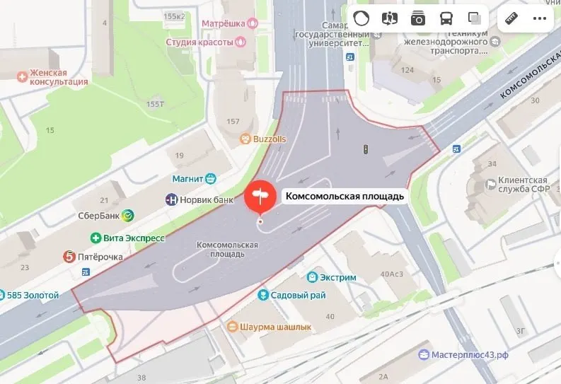Депутаты городской думы в июле рассмотрят инициативу об организации кольцевого движения на Комсомольской площади.