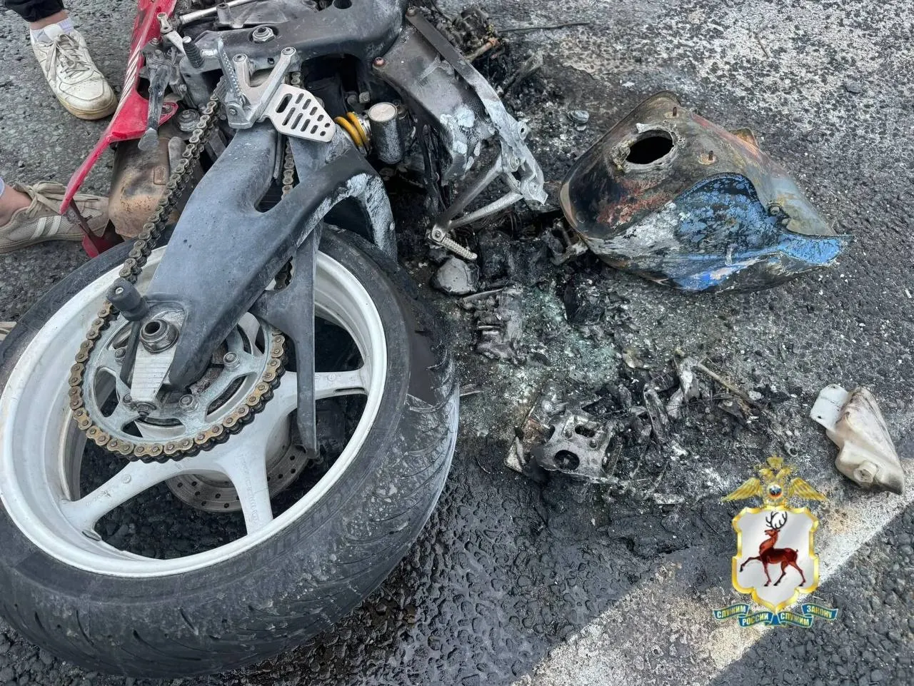 На трассе М-7 под Дзержинском произошло смертельное ДТП с участием мотоцикла: водитель погиб в больнице.