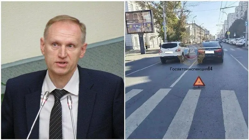 По данным правоохранительных органов, автомобиль Toyota Camry, в котором находился глава Счетной палаты Лаврушин, сбил женщину на углу Московская и Пугачева; обстоятельства ДТП устанавливаются.