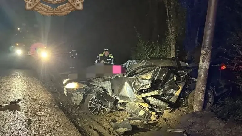 По данным правоохранительных органов, около 00:45 на Саратовском шоссе 33-летняя женщина за рулём Ford Mondeo врезалась в световую опору у дома №2; погибла, 39-летний пассажир госпитализирован.
