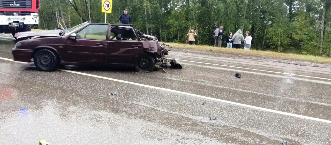 Лобовое столкновение между ВАЗ-2114 и Lada Granta на трассе Борма — Кошки — Погрузная: водителя Гранты и троих пассажиров ВАЗ-2114 доставили в больницу.