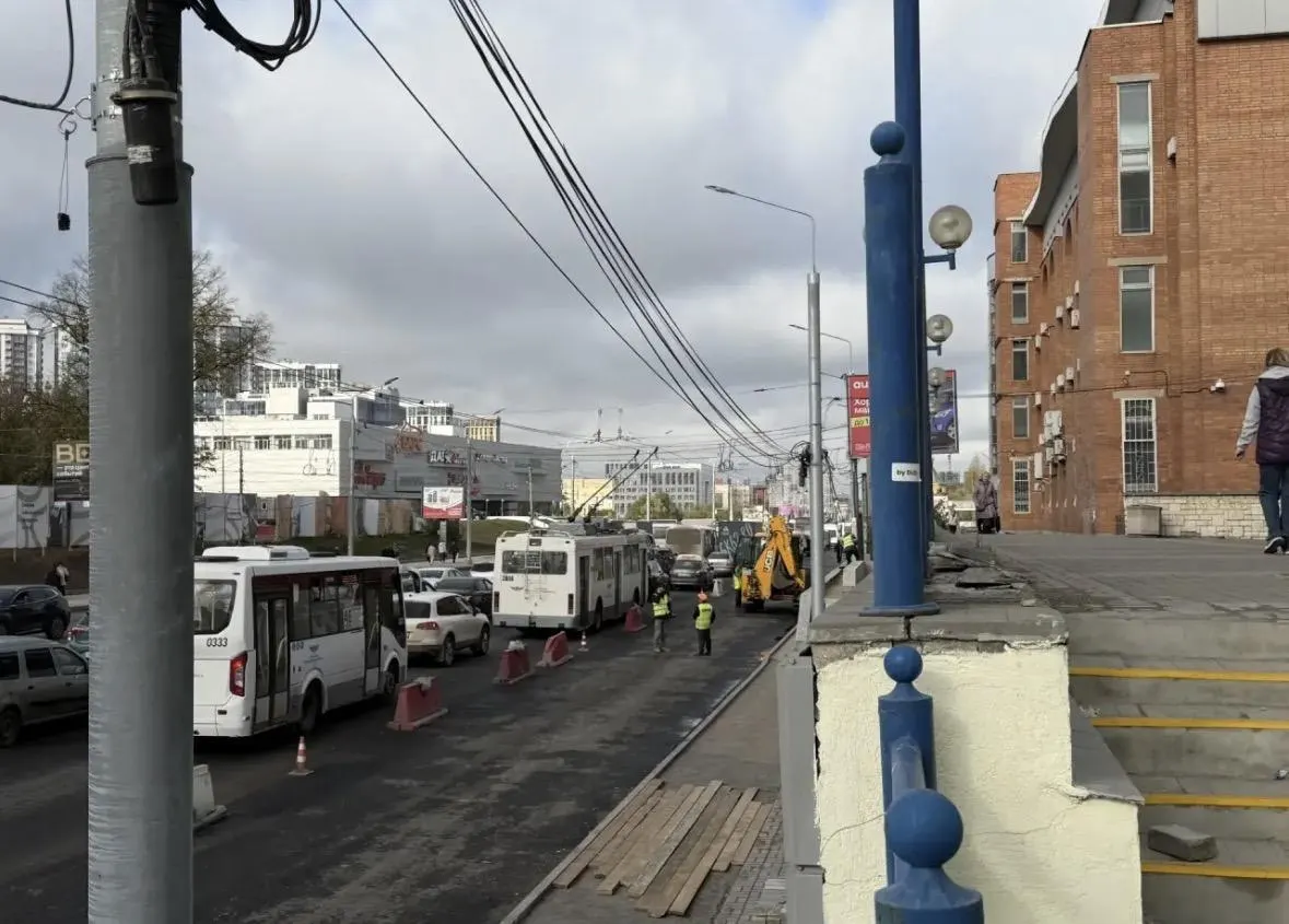 Из-за дорожных работ в Московском районе ожидаются пробки на дорогах города; срок перекрытия — две недели.